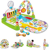 Baby Playmat Kick & Play Piano Gym with Musical and Sensory Toys
